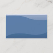 Blauwe Golven - Zaken Visitekaartje (Achterkant)