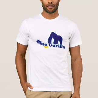 blauwe gorilla banana t-shirt