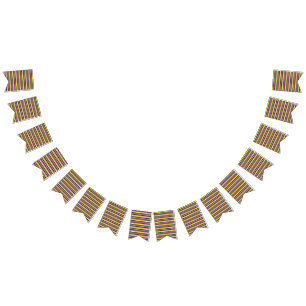 Blauwe Gors Vlaggen   Verjaardag & Trouwdecoratie Vlaggetjes