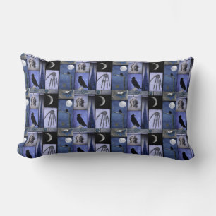 Blauwe Gothic Kussen