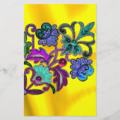 BLAUWE GOUDE VLOERZIJDE, VLOEREN, KLEURSTONEN BRIEFPAPIER (Voorkant)