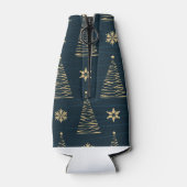 BLAUWE & GOUDEN KERSTBOMEN & STERREN FLESJESKOELER (Achterkant)