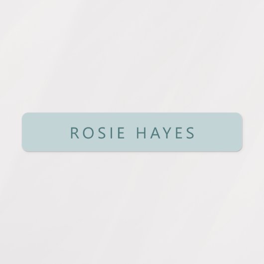 Blauwe gouden pekellabels labels (Design 2)