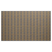 Blauwe goudkunst Nieuwe Patroonstructuur Stof (Yard (91,4 cm))