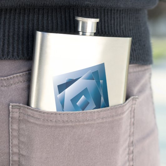 blauwe gradiënt 1 flacon (Voorbeeld)