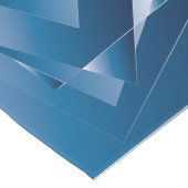 blauwe gradiënt 1 lange tafelloper (Hoek)