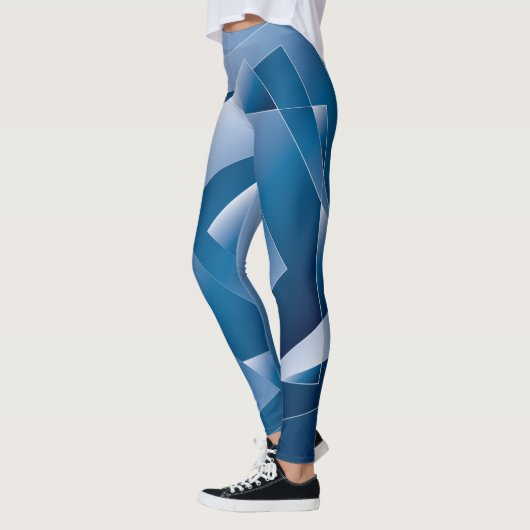 blauwe gradiënt 1 leggings (Links)