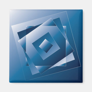 blauwe gradiënt 1 magneet