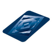 blauwe gradiënt 1 magneet (Linkerzijde)