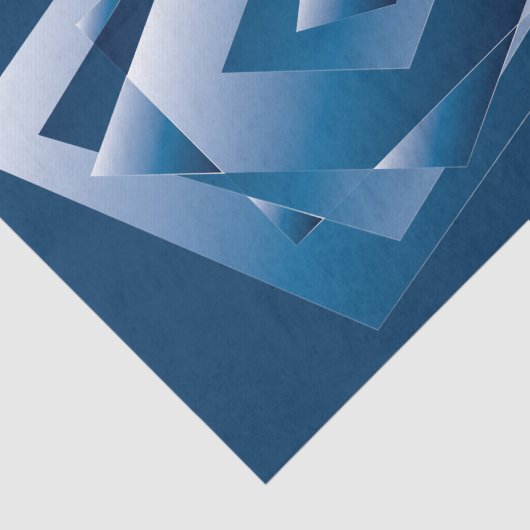 blauwe gradiënt 1 tissuepapier (Detail)