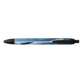 blauwe gradiënt 1 zwarte inkt pen (Achterkant)