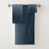 Blauwe gradiënt bad handdoek (Insitu)