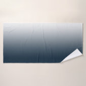Blauwe gradiënt badhanddoek (Badhanddoek)