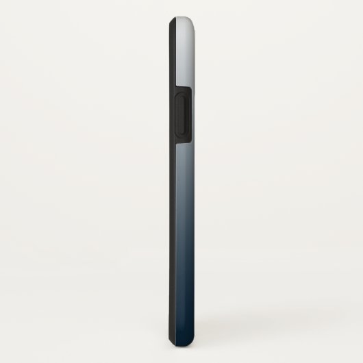 Blauwe gradiënt Case-Mate iPhone case (Achterkant / rechts)