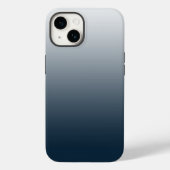 Blauwe gradiënt Case-Mate iPhone case (Achterkant)