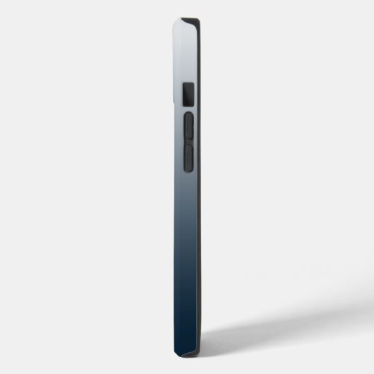 Blauwe gradiënt Case-Mate iPhone case (Achterkant / Links)