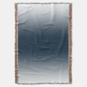 Blauwe gradiënt deken (Voorkant Verticaal)