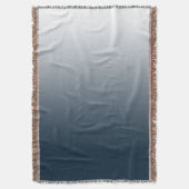 Blauwe gradiënt deken (Voorkant Verticaal)