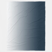 Blauwe gradiënt fleece deken (Voorkant)