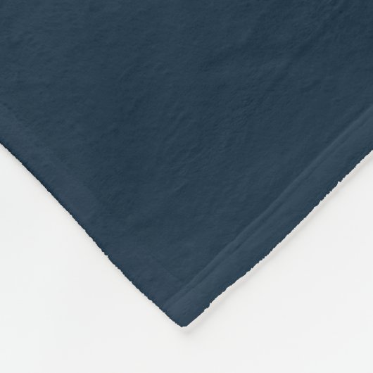 Blauwe gradiënt fleece deken (Hoek)