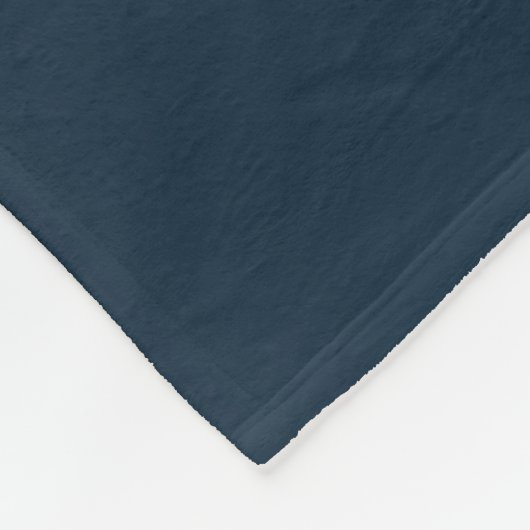 Blauwe gradiënt fleece deken (Hoek)