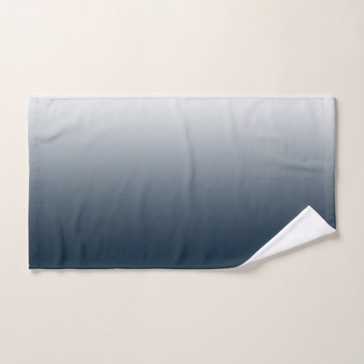 Blauwe gradiënt handdoek (Handdoek)