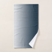 Blauwe gradiënt handdoek (Handdoek)