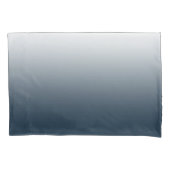 Blauwe gradiënt kussensloop (Voorkant-Links)