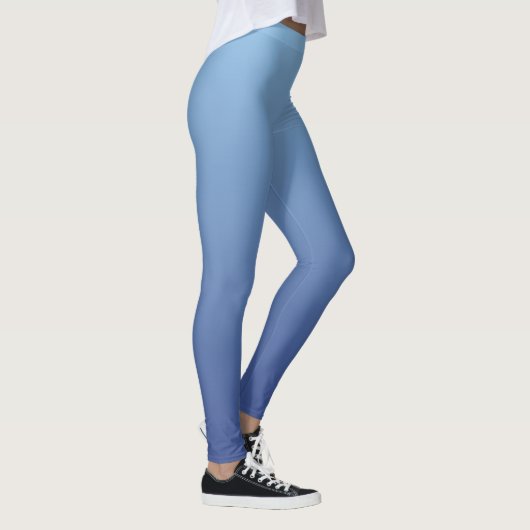 Blauwe gradiënt leggings (Rechts)