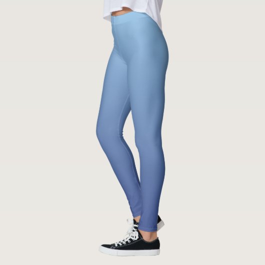 Blauwe gradiënt leggings (Links)