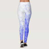 Blauwe gradiënt leggings (Achterkant)