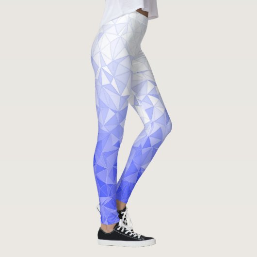 Blauwe gradiënt leggings (Rechts)