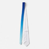 Blauwe gradiënt stropdas (Achterkant)
