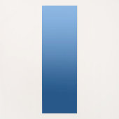 Blauwe Gradiënt Yoga Mat (Voorkant)
