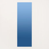 Blauwe Gradiënt Yoga Mat (Achterkant)