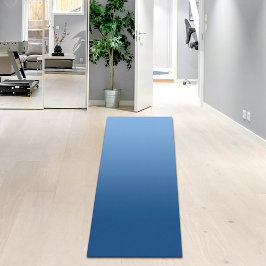 Blauwe Gradiënt Yoga Mat