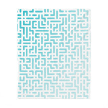 Blauwe gradiëntdeken