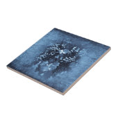  Blauwe Grafiek Plaster Tegeltje (Zijkant)