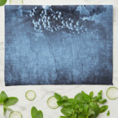  Blauwe Grafiek Plaster Theedoek (Gevouwen)