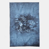  Blauwe Grafiek Plaster Theedoek (Verticaal)