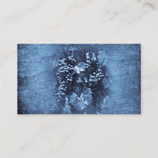 Blauwe Grafiek Plaster Visitekaartje (Voorkant)