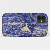 Blauwe graniet, blauwe marmer, blauwe steen Case-Mate iPhone case (Achterkant (horizontaal))
