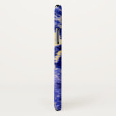 Blauwe graniet, blauwe marmer, blauwe steen Case-Mate iPhone case (Achterkant / rechts)