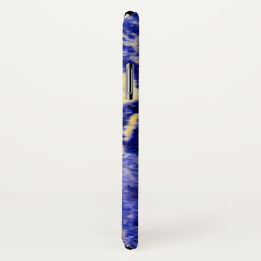 Blauwe graniet, blauwe marmer, blauwe steen Case-Mate iPhone case (Achterkant / rechts)