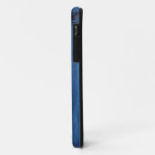 Blauwe Grappige Telefooncabine Call Box Case-Mate iPhone Case (Achterkant/links)