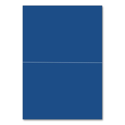 Blauwe Griekse sleutel en kolom trouwkaart Kaart (Achterkant)