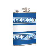 Blauwe Griekse sleutelfles Heupfles (Rechts)