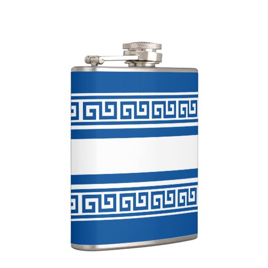 Blauwe Griekse sleutelfles Heupfles (Rechts)