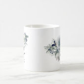  blauwe griep beste kindermeisje ooit koffiemok (Center)