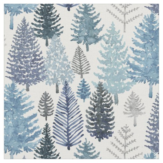 Blauwe grijs winterpingbomen stof (Close Up)